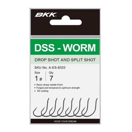 BKK DROP SHOT HOOKS BKK DSS-Worm Drop Shot Hook