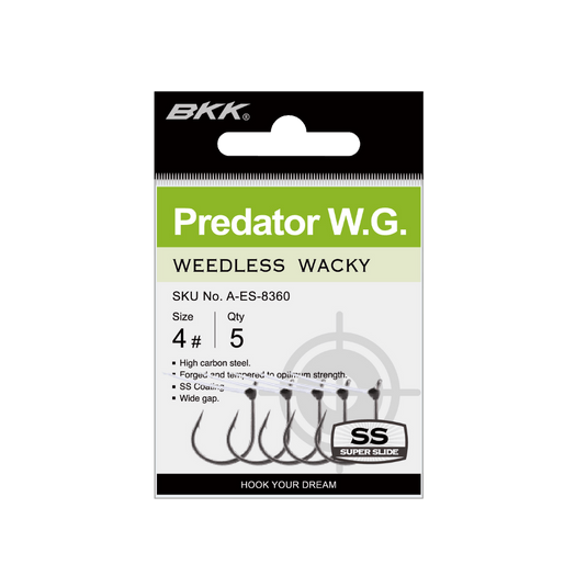 BKK DROP SHOT HOOKS BKK Predator WG Weedless Hooks