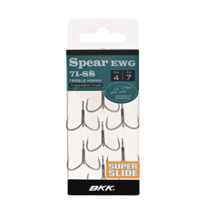Load image into Gallery viewer, BKK TREBLE HOOKS BKK Spear EWG 71-SS
