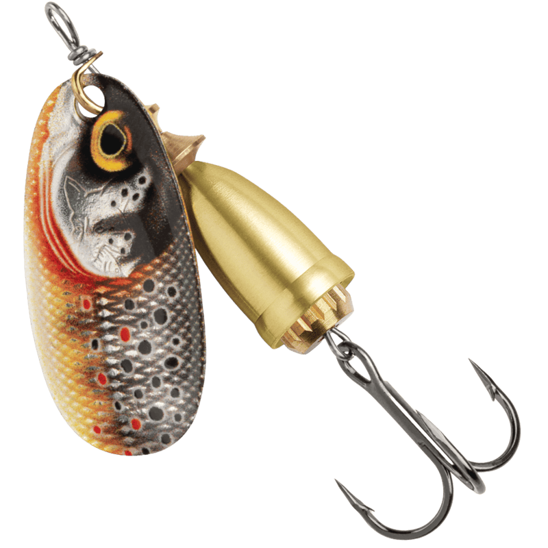 Load image into Gallery viewer, BLUE FOX SPINNERS 2 / Gilded Brown Trout Bluefox Classic Vibrax Gilded Spinner
