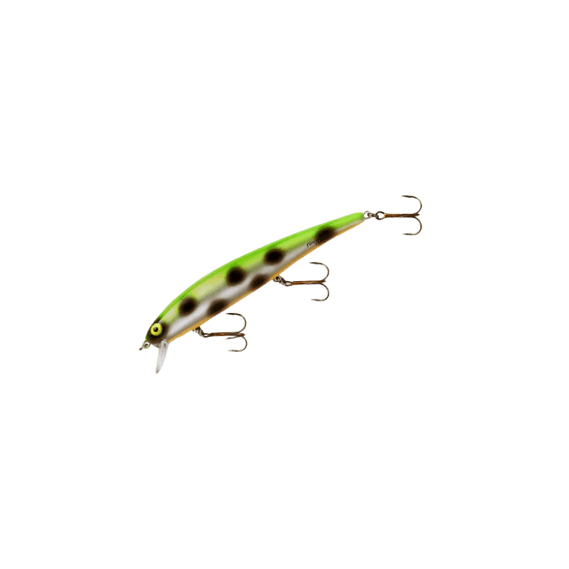 Load image into Gallery viewer, BOMBER TROLLING BODYBAITS Pearl Green Black Dot Bomber Long A

