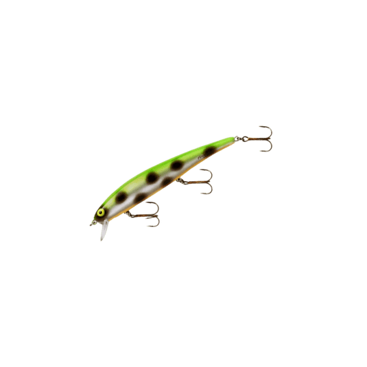 BOMBER TROLLING BODYBAITS Pearl Green Black Dot Bomber Long A