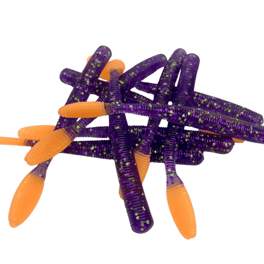 BONDY BAIT WORMS 3.75" / Purple Rain Bondy Bait Worm