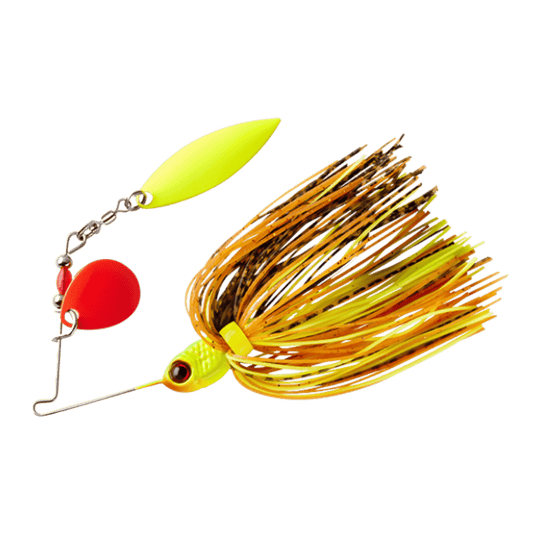BOOYAH SPINNERBAIT/BUZZBAIT 3/16 / Fire Bug Booyah Pond Magic