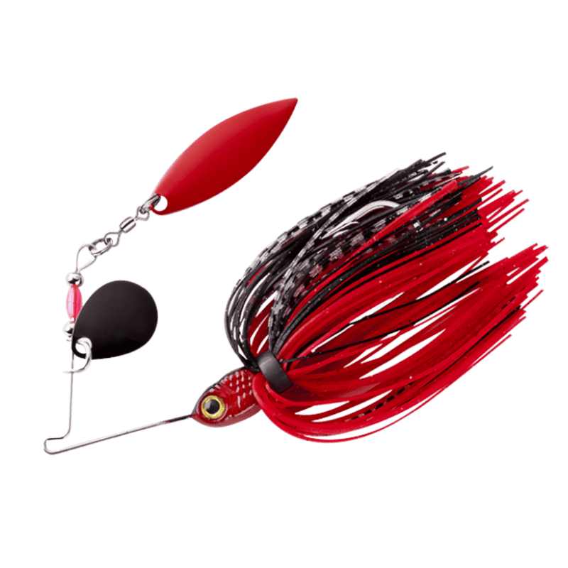 Load image into Gallery viewer, BOOYAH SPINNERBAIT/BUZZBAIT 3/16 / Red Ant Booyah Pond Magic
