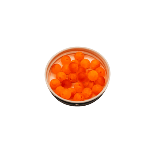 BOUNTY TACKLE CO STEELHEAD GEAR 10MM / Blood Orange Bounty Tackle Acrylic Beads