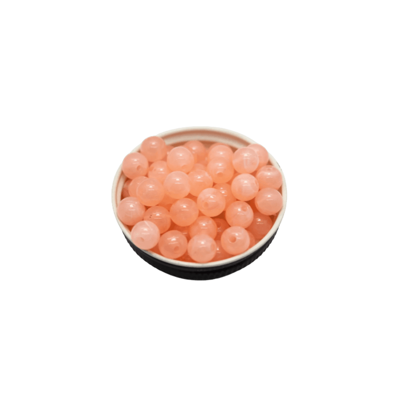 Load image into Gallery viewer, BOUNTY TACKLE CO STEELHEAD GEAR 10MM / Nude Swirl Bounty Tackle Acrylic Beads
