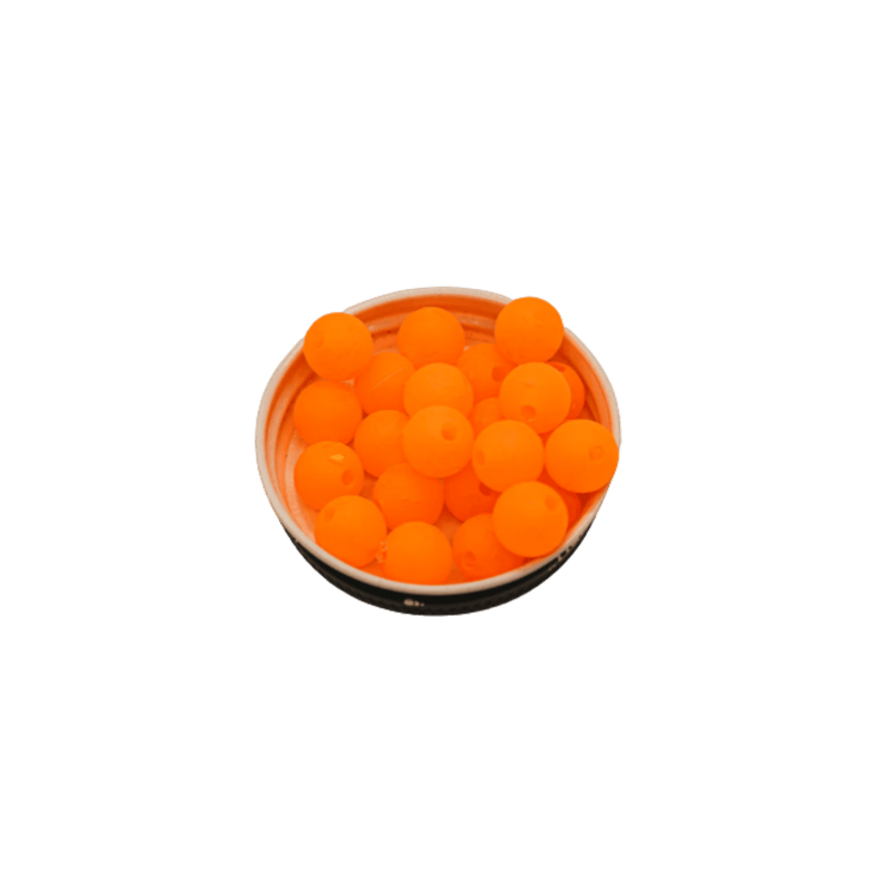 Load image into Gallery viewer, BOUNTY TACKLE CO STEELHEAD GEAR 10MM / Nuke-Orange Bounty Tackle Acrylic Beads
