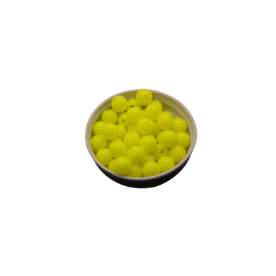 BOUNTY TACKLE CO STEELHEAD GEAR 6MM / Chartreuse Bounty Tackle Acrylic Beads