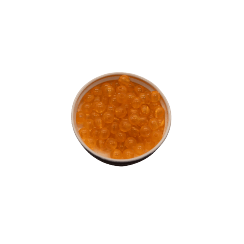 Load image into Gallery viewer, BOUNTY TACKLE CO STEELHEAD GEAR 6MM / Firefly Orange Bounty Tackle Acrylic Beads
