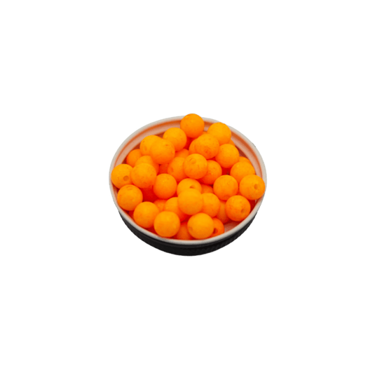 BOUNTY TACKLE CO STEELHEAD GEAR 6MM / Flare Orange Bounty Tackle Acrylic Beads