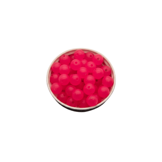 BOUNTY TACKLE CO STEELHEAD GEAR 6MM / Hot Pink Haze Bounty Tackle Acrylic Beads