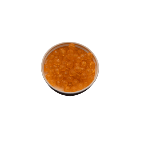 BOUNTY TACKLE CO STEELHEAD GEAR 8MM / Firefly Orange Bounty Tackle Acrylic Beads