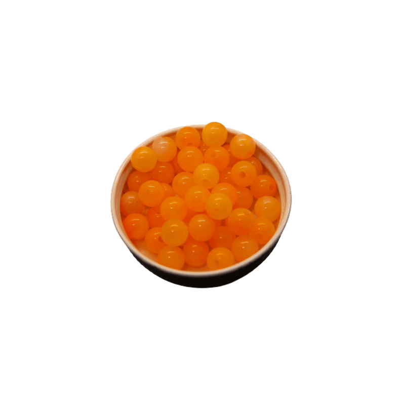 Load image into Gallery viewer, BOUNTY TACKLE CO STEELHEAD GEAR 8MM / Ice Tangerine Bounty Tackle Acrylic Beads
