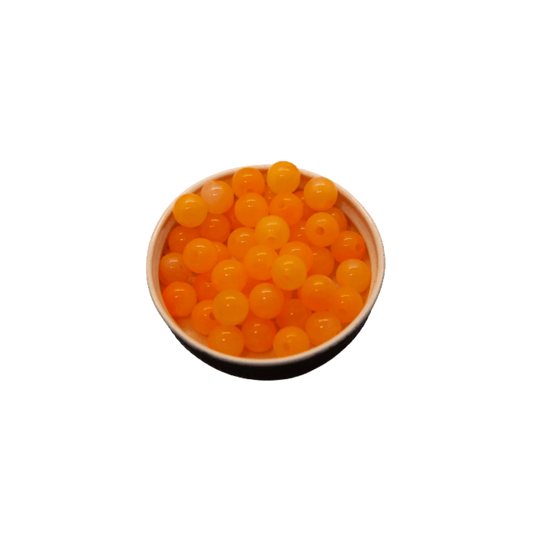 BOUNTY TACKLE CO STEELHEAD GEAR 8MM / Ice Tangerine Bounty Tackle Acrylic Beads