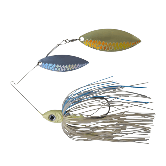 BUCKEYE SPINNERBAIT/BUZZBAIT 1-2 / Oyster Buckeye Lures Select Spinnerbait