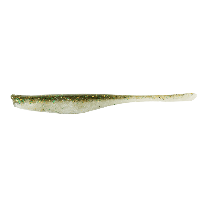 Load image into Gallery viewer, CAPERLAN DROP SHOT 3&quot; / Green Fish Caperlan Yubari Finss 3&quot;

