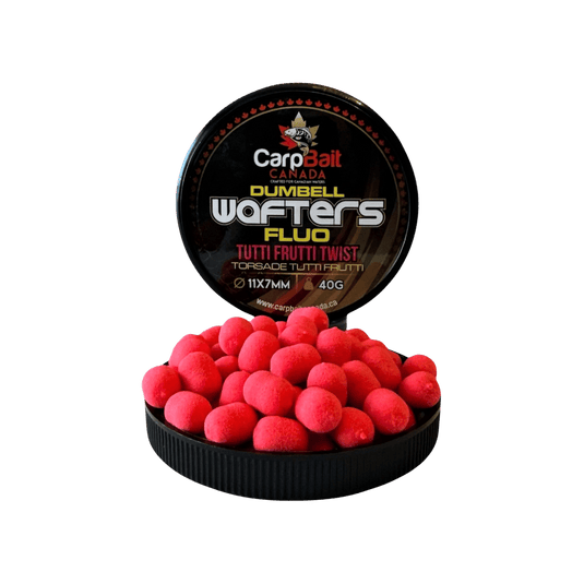 CARPBAIT CANADA CARP/CATFISH 11x7MM / Tutti Frutti Twist CarpBait Canada Mini Dumbell Wafters