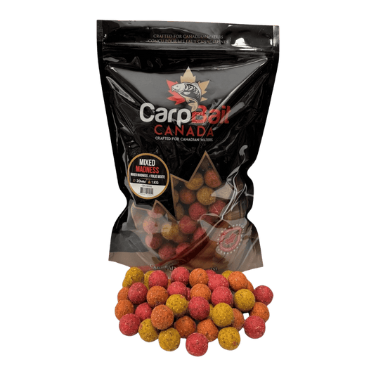 CARPBAIT CANADA CARP/CATFISH 20MM / Mixed Madness CarpBait Canada Boilies