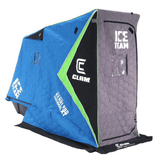 CLAM FLIP OVER SHELTERS Clam Kenai Xt Thermal Ice Team Edition Fish Trap
