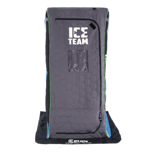CLAM FLIP OVER SHELTERS Clam Kenai Xt Thermal Ice Team Edition Fish Trap