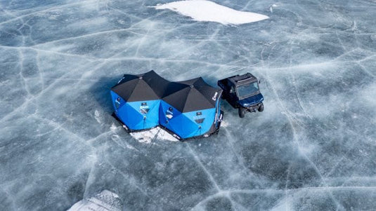 CLAM HUB SHELTERS LARGE Clam Hub X-1200 Thermal Ice Shelter