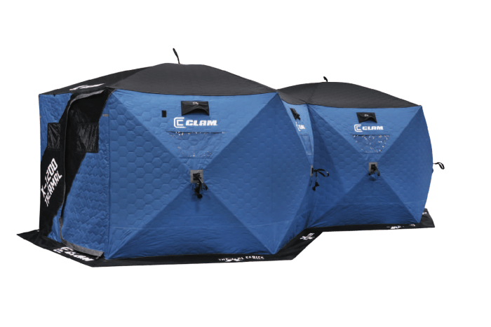 Load image into Gallery viewer, CLAM HUB SHELTERS LARGE Clam Hub X-1200 Thermal Ice Shelter
