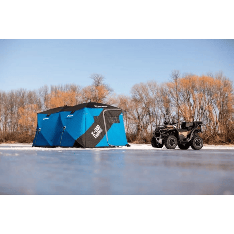 Load image into Gallery viewer, CLAM HUB SHELTERS LARGE Clam X-800 Thermal Hub Ice Shelter
