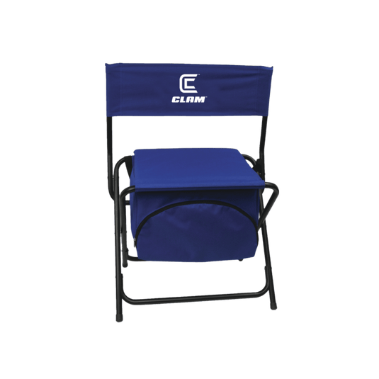 CLAM ICE FISHING ACCESSORIES Clam Folding Cooler Chair