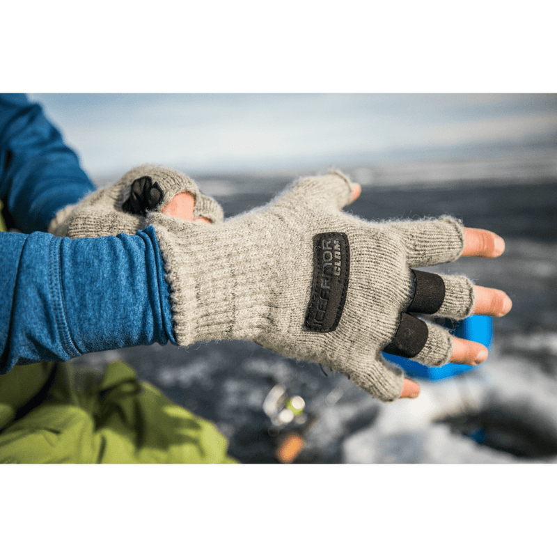 Clam Wooly Fingerless Gloves – Fishing World Clam Wooly Fingerless Gloves – Fishing World