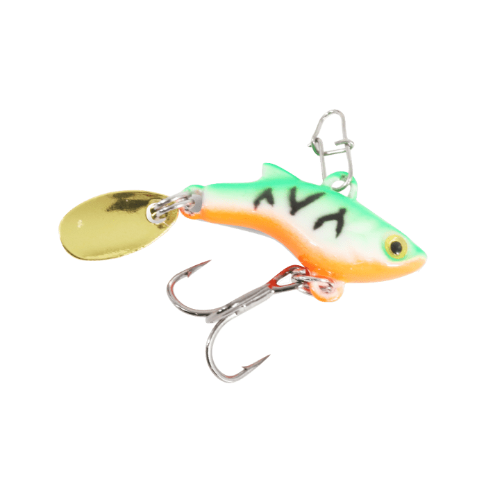 Load image into Gallery viewer, CLAM ICE JIGS 3-32 / Perch Clam Tikka Flash Blade Jig
