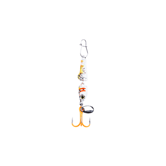 CLAM PINHEAD PRO JTD 1-8 / Glow Koi Clam Jointed PinHead Pro Jigging Spoon