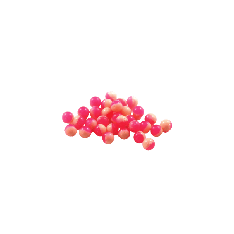 Load image into Gallery viewer, CLEARDRIFT STEELHEAD GEAR 8MM / Hot Pink-Fuzzy Peach Cleardrift 50/50 Soft Beads
