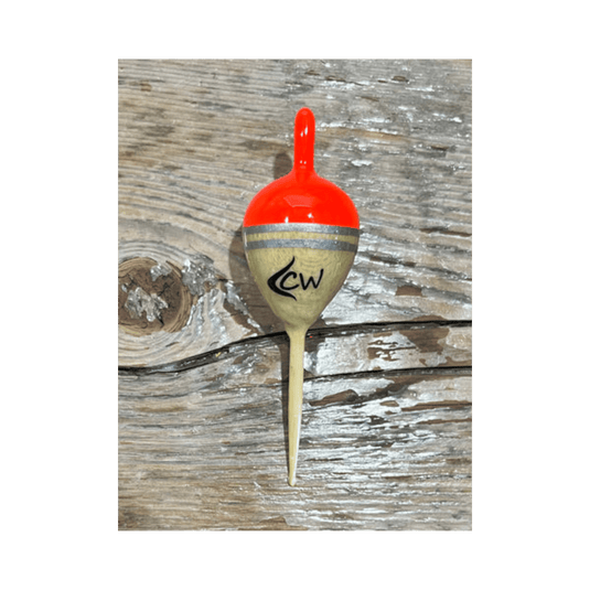 COOLWATERS STEELHEAD GEAR 5G / Hot Orange CoolWaters Fixed Acorn Float