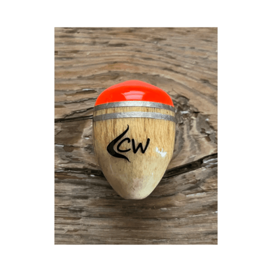 COOLWATERS STEELHEAD GEAR 5G / Hot Orange CoolWaters Slip Acorn Floats