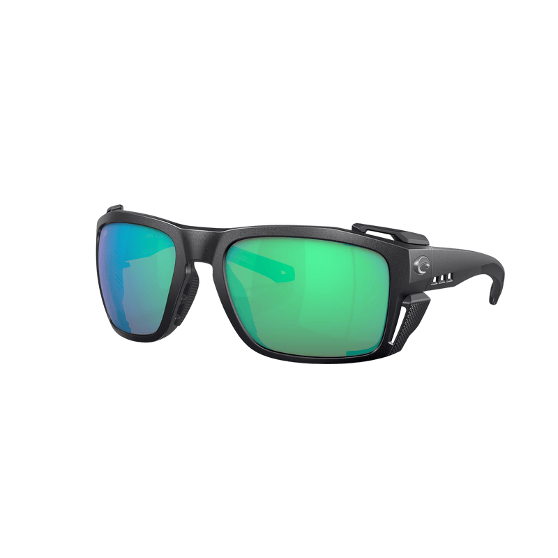 Load image into Gallery viewer, COSTA SUNGLASSES Black Pearl/Green Mirror Costa King Tide 8 Sunglasses
