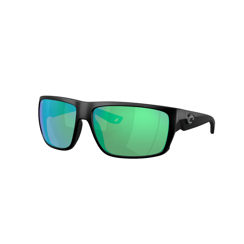 Load image into Gallery viewer, COSTA SUNGLASSES Matte Black/Green Mirror Costa Fly Line Sunglasses
