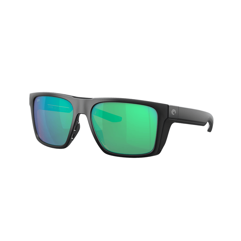 Load image into Gallery viewer, COSTA SUNGLASSES Matte Black/Green Mirror Costa Lido Sunglasses
