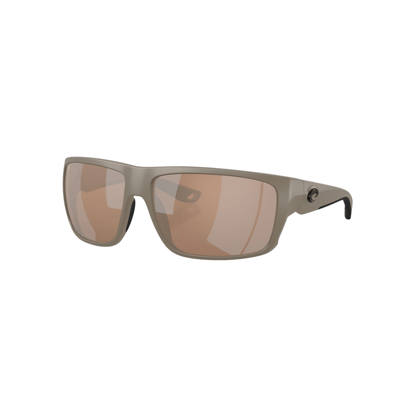 Load image into Gallery viewer, COSTA SUNGLASSES Matte Sand/Copper Silver Mirror Costa Fly Line Sunglasses
