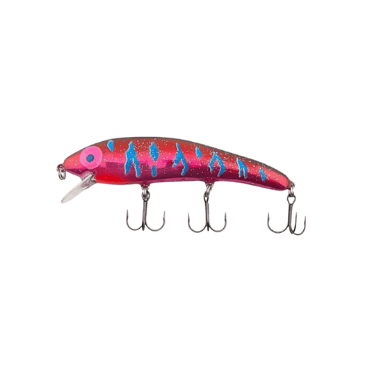 claret red color fishing lure Cotton Cordell Ripplin Red Fin Custom Colours – Fishing World