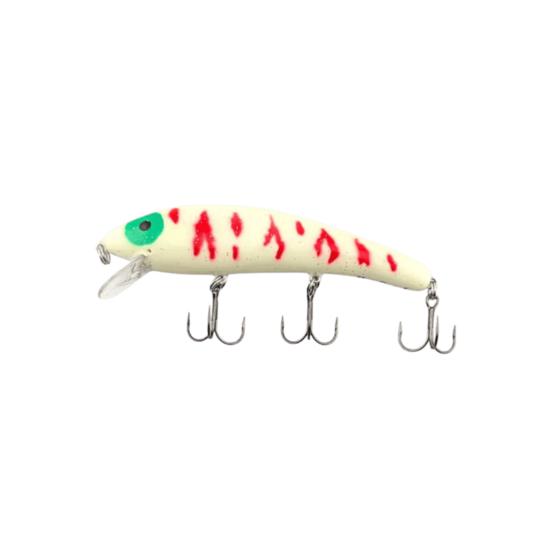 Load image into Gallery viewer, COTTON CORDEL TROLLING BODYBAITS Glow Red Perch Cotton Cordell Ripplin Red Fin Custom Colours

