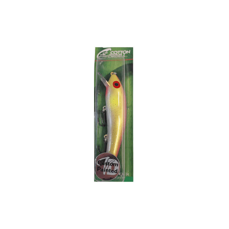 Load image into Gallery viewer, COTTON CORDEL TROLLING BODYBAITS Sassy Shiner Cotton Cordell Ripplin Red Fin Custom Colours
