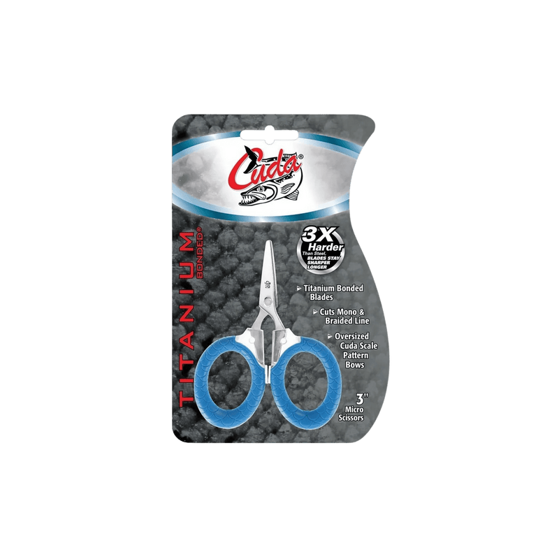 Load image into Gallery viewer, CUDA FISHING MISCELLANEOUS Cuda Titanium Braided &amp; Mono Scissors 3&quot;
