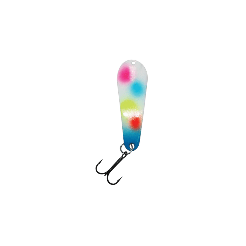 Load image into Gallery viewer, CUSTOM JIGS ALL ICE 1-4 / Gold Wonder Glow Custom Jigs and Spins Slender Spoon
