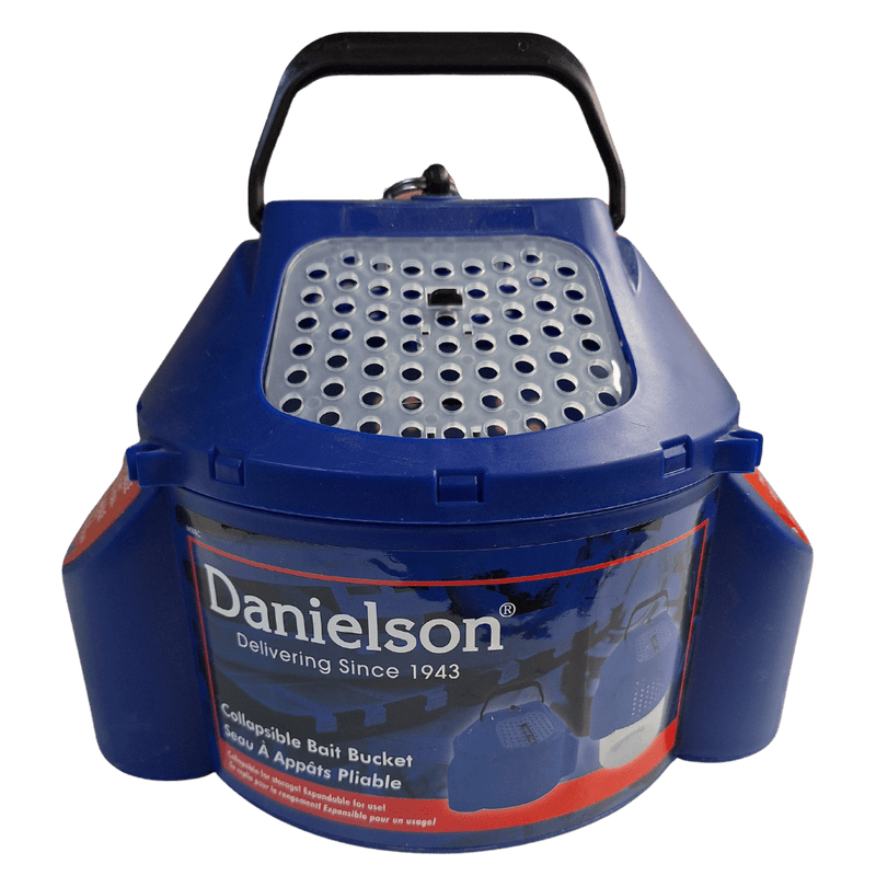 Load image into Gallery viewer, DANIELSON BAIT BUCKETS Danielson Minnow Bait Bucket Collapsible
