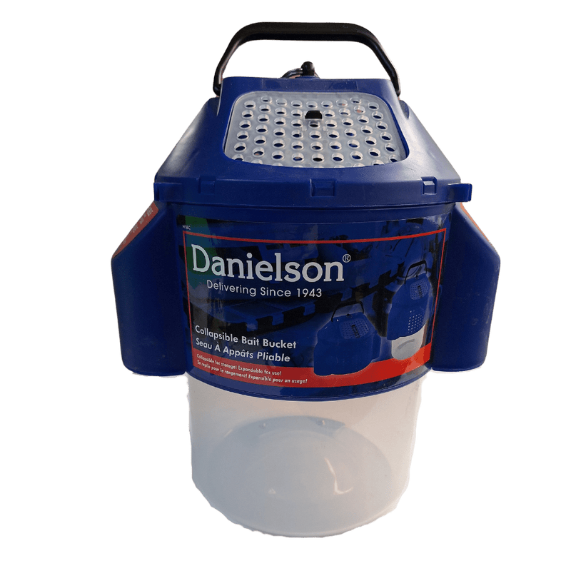 Load image into Gallery viewer, DANIELSON BAIT BUCKETS Danielson Minnow Bait Bucket Collapsible
