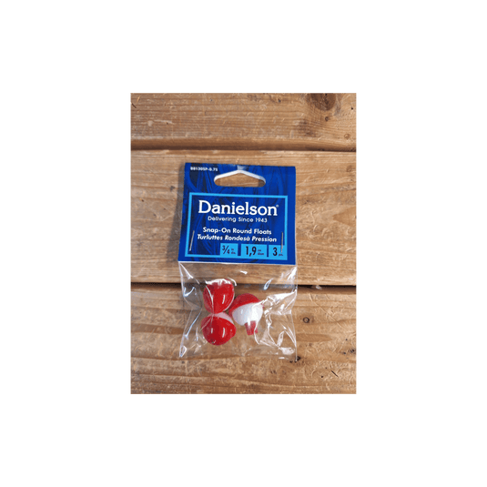 DANIELSON BOBBERS/FLOATS Danielson Snap-On Round Floats