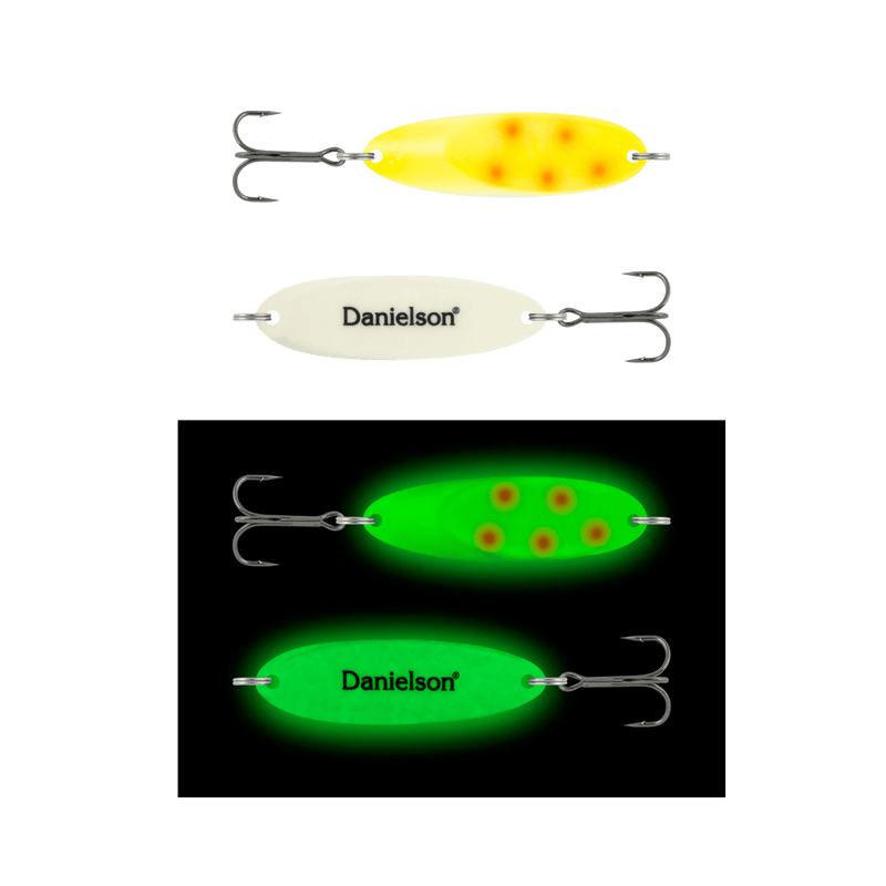 Load image into Gallery viewer, DANIELSON CASTING SPOONS 1-2oz / Tap Out Danielson Renegade Night Fight Super Glow Spoons
