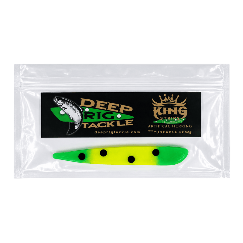 Load image into Gallery viewer, DEEP RIG TACKLE HERRING &amp; ANCHOVIES Glow Frog Deep Rig Tackle Anchovy Strips

