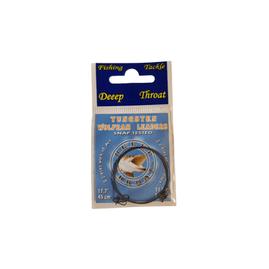 DEEP THOAT TERMINAL TACKLE Deep Throat Tungsten Wolfram Leaders 17.7